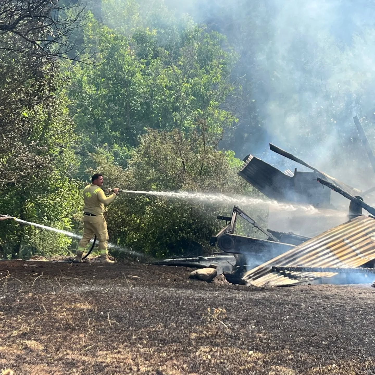 Araç'ta Korkutan Yangın!3