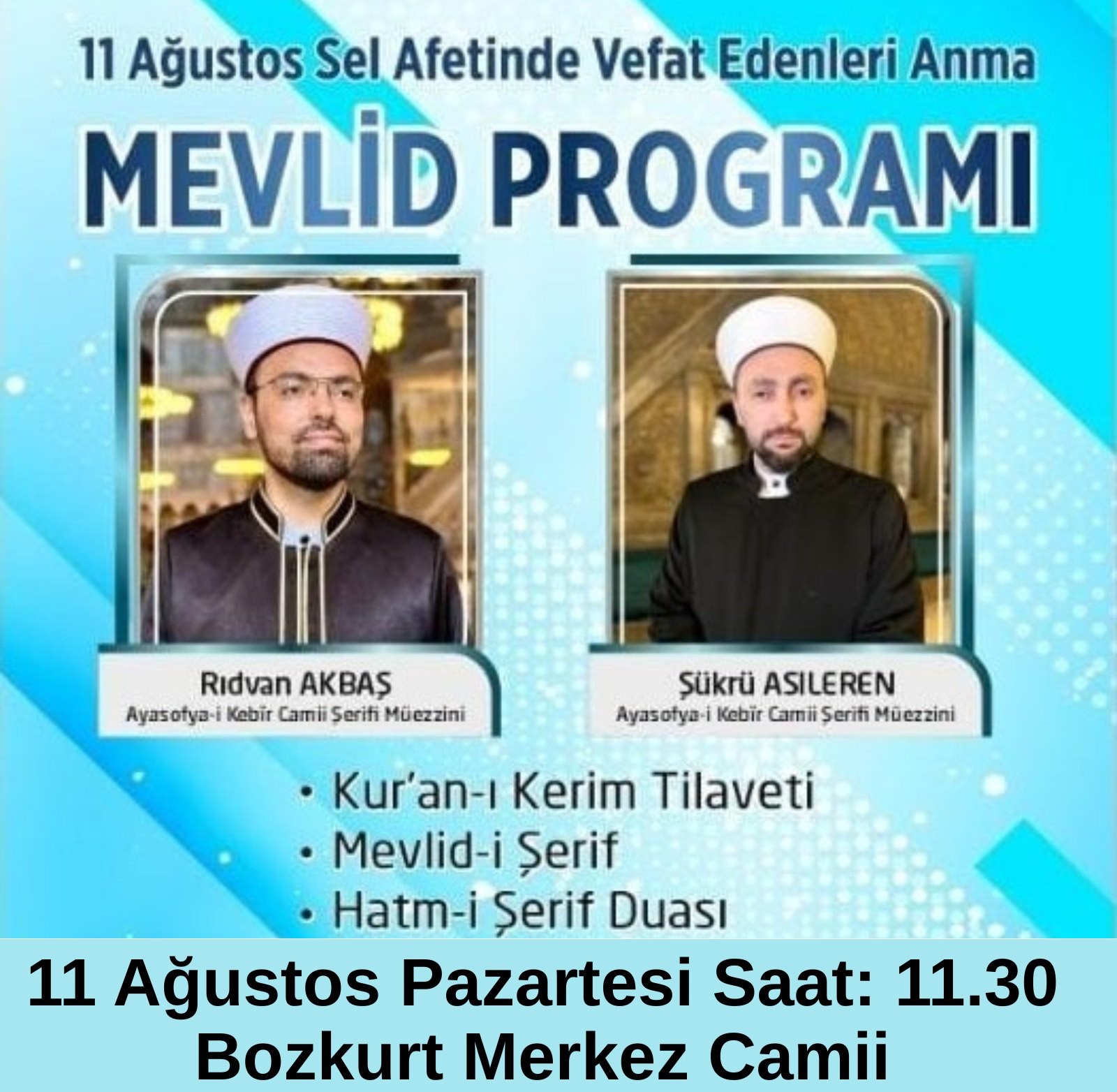 Sel Felaketinde Hayatını Kaybedenler Dualarla Anılacak (2)