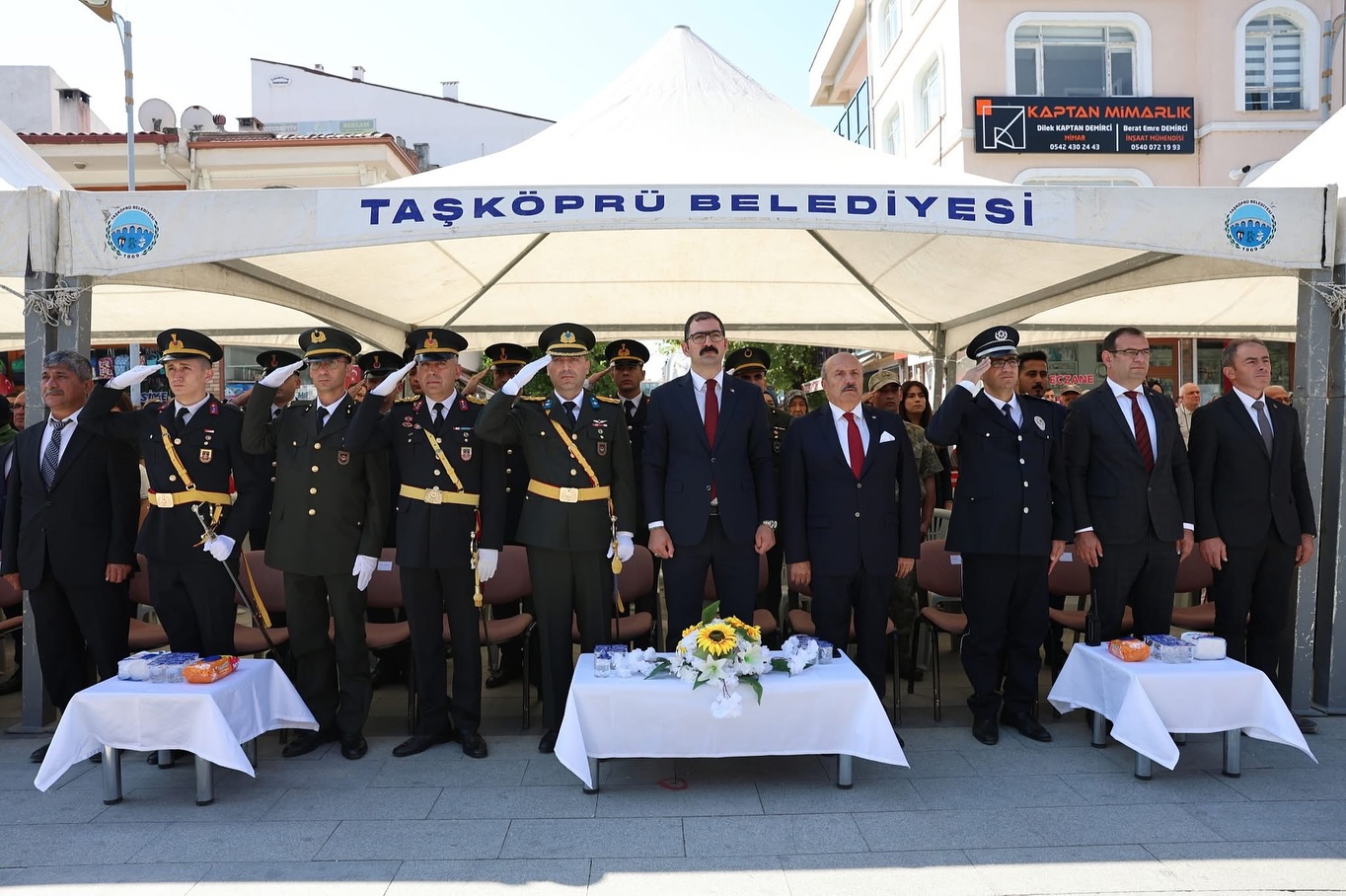 Taşköprü’de 30 Ağustos Coşkusu Cumhuriyet Meydanı’nda Yaşandı (1)