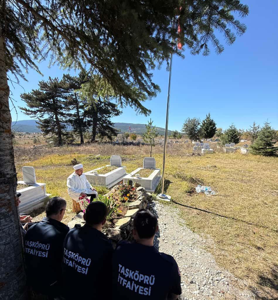 Kastamolu Şehit İtfaiyeci Furkan Sayın Dualarla Anıldı (2)