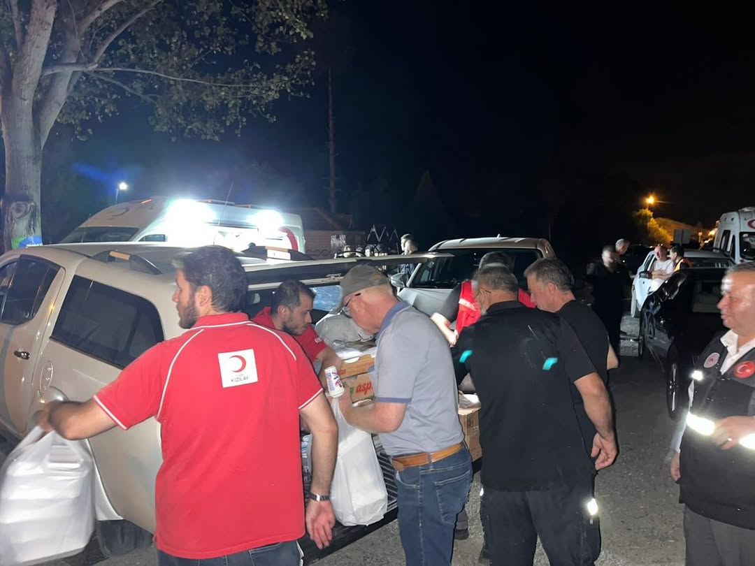 Kastamonu Araç Güzelce Ve Akgeçit Köyleri Ile Karasu Bölgesinde Meydana Gelen Ormanyangını’nda,