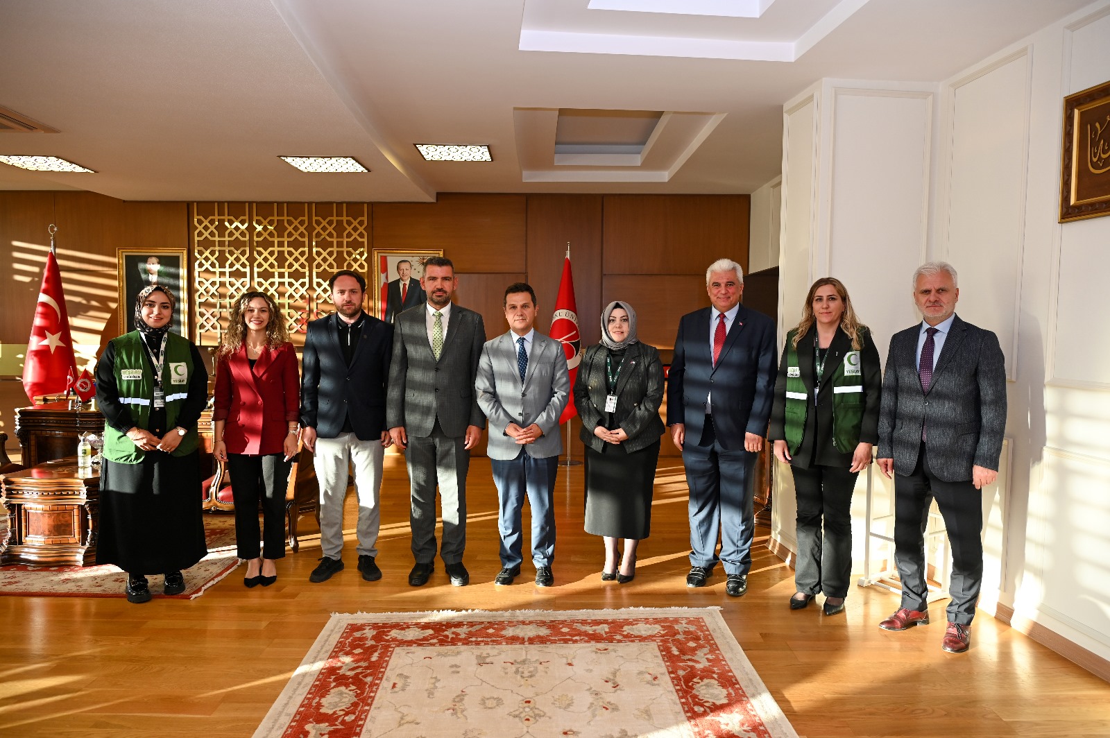 Kastamonu Yeşilay'dan Rektör Topal'a Ziyaret (1)