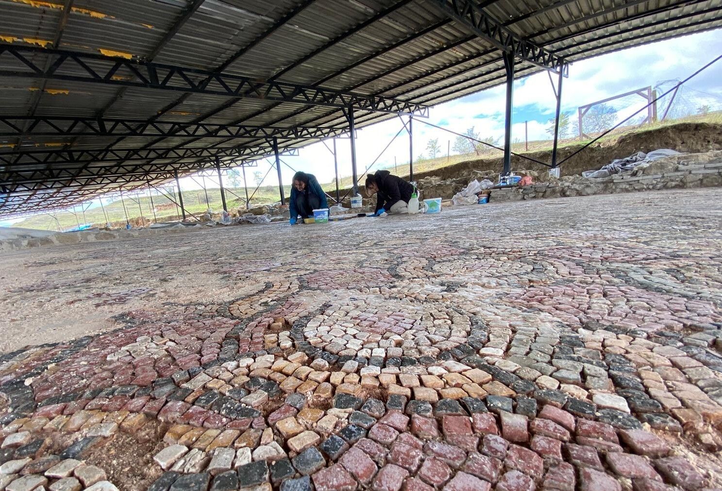 Romalıların Antik Kenti Pompeiopolis Sanatla Canlanıyor (2)