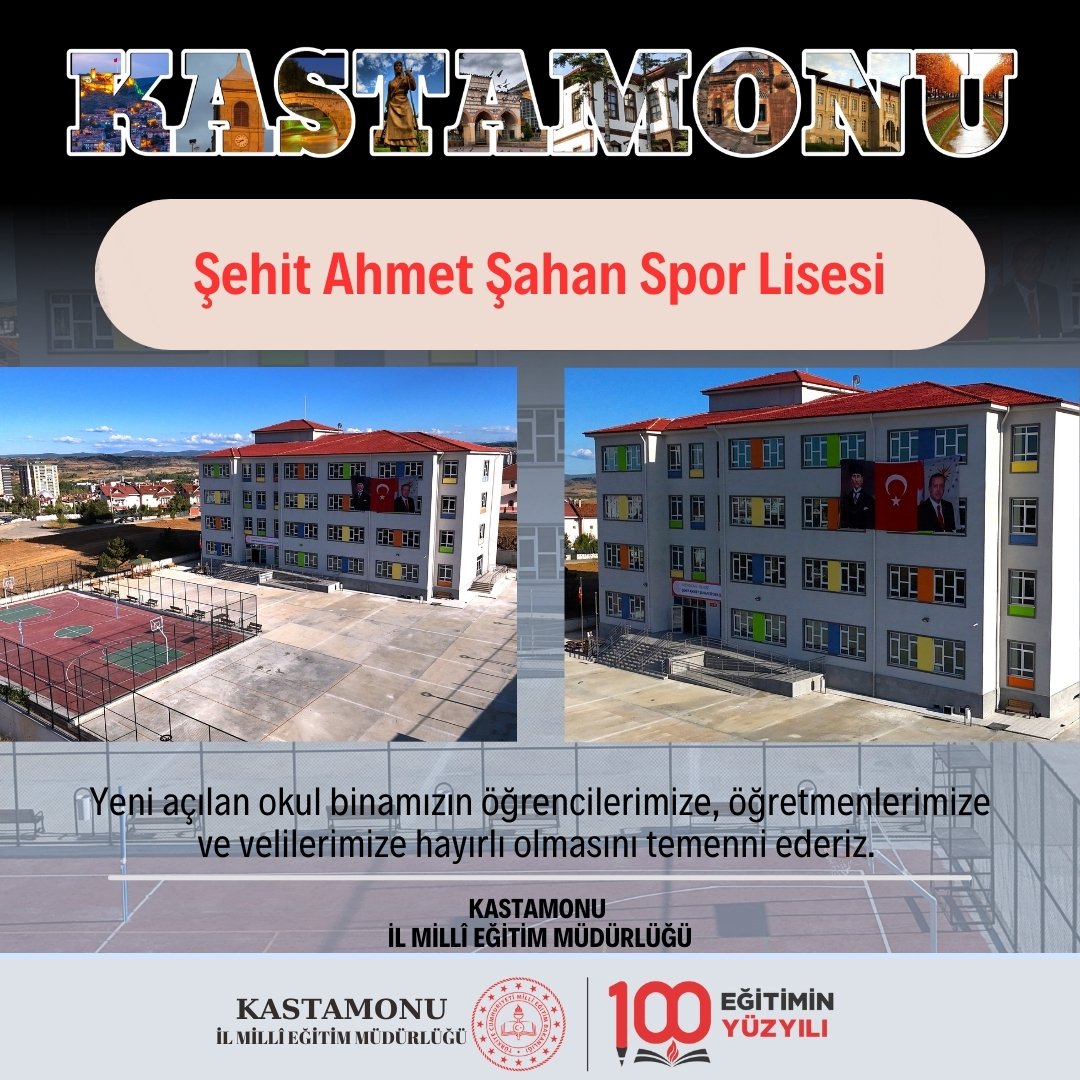 Şehit Ahmet Şahan Spor Lisesi Eğitime Başladı