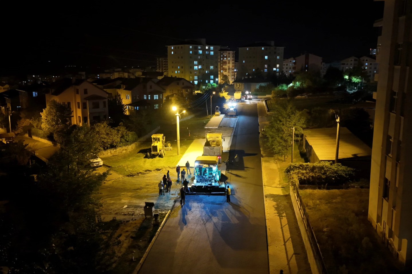 Başkan Baltacı'dan Gece Mesaisi (1)