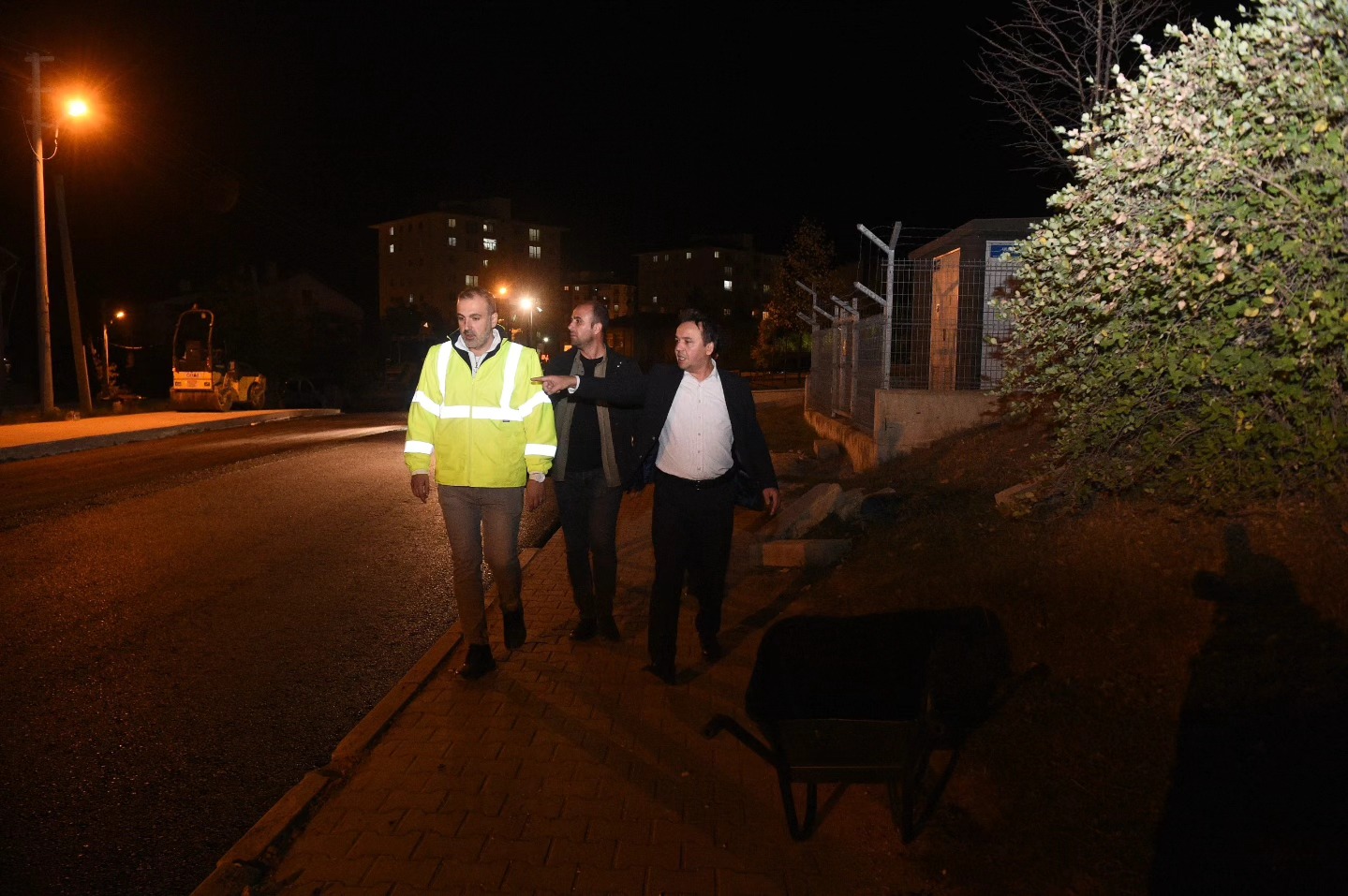 Başkan Baltacı'dan Gece Mesaisi (2)