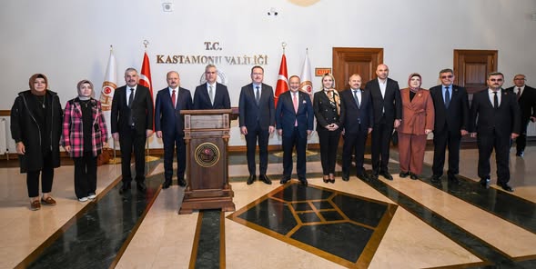 Genel Başkan Yardımcısı Yalçın Vali Dallı'yı Ziyaret Etti (3)