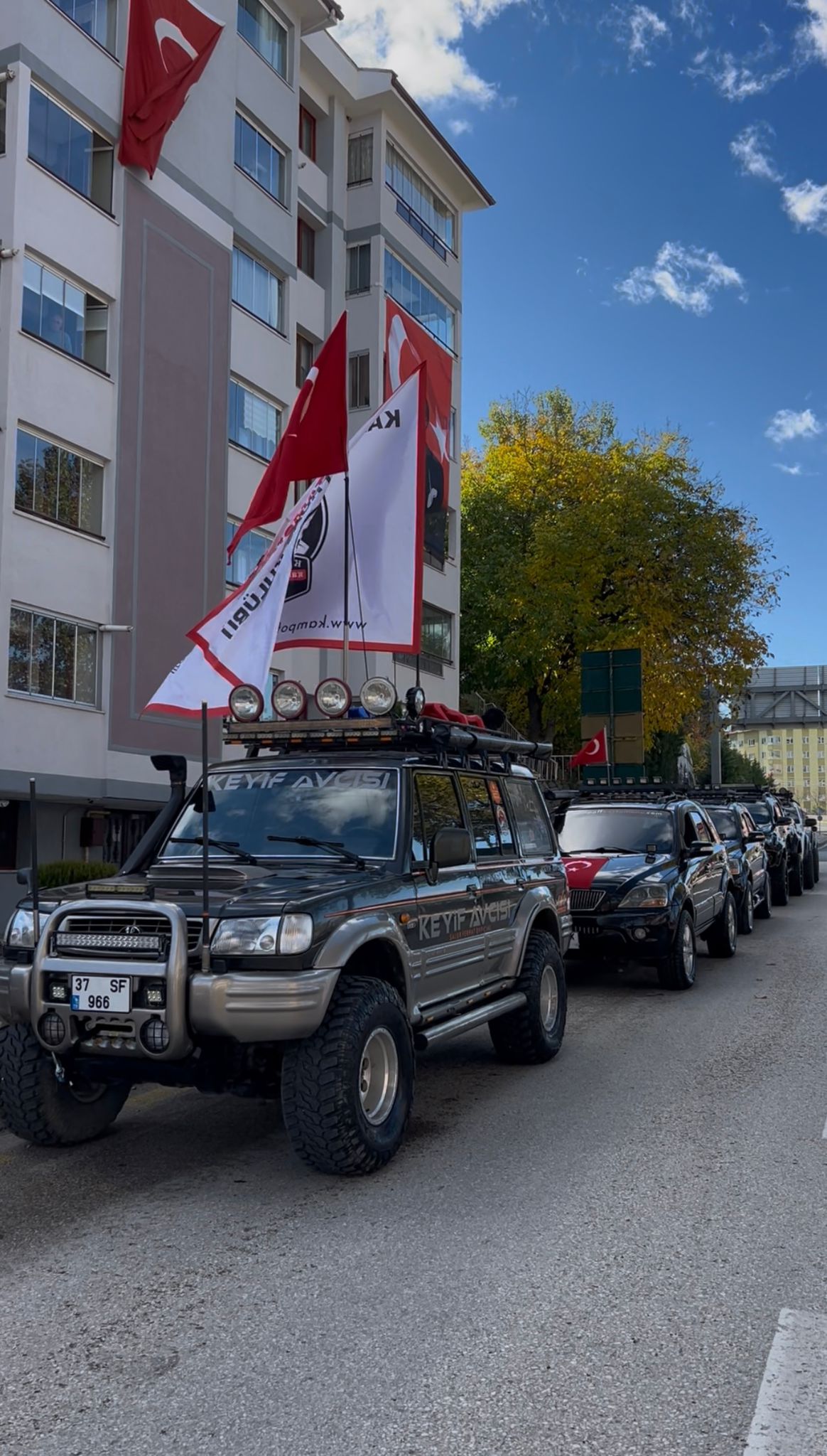 Kampoff Korteji Cumhuriyet Coşkusunu Katladı (1)