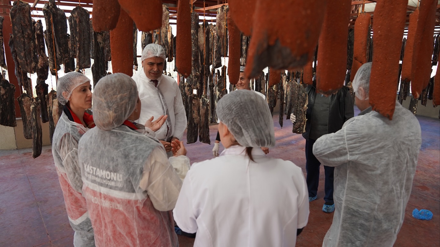 Kastamonu Pastırması Üretim Tesisleri Ziyaret Edildi (2)