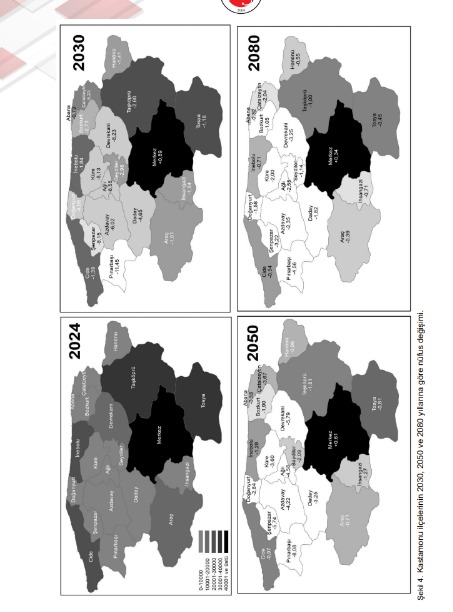 Kastamonu’nun 2100 Yılı Nüfusu 1940’A Gerileyecek (2)