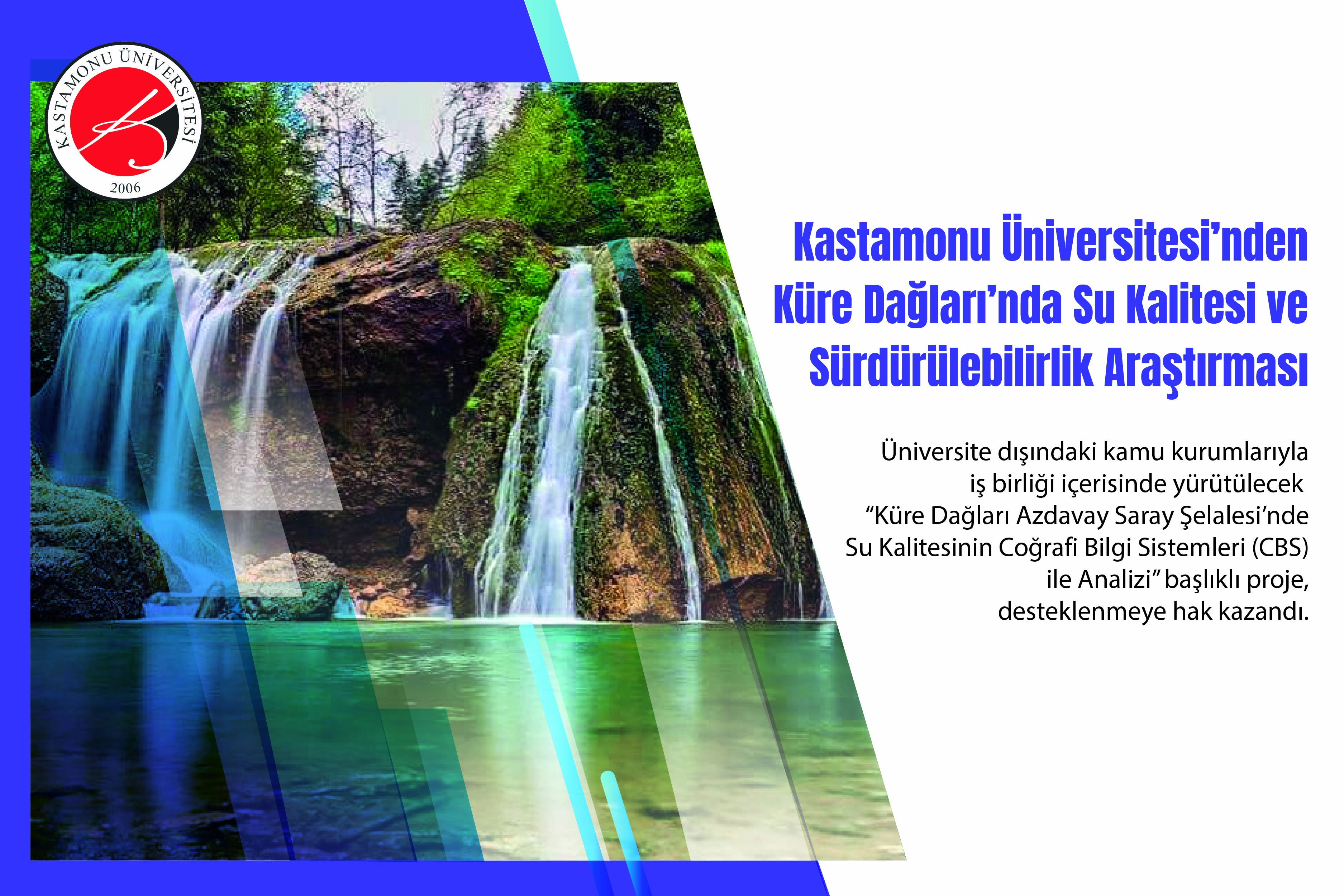 Küre Dağları’nda Su Kalitesi Incelenecek