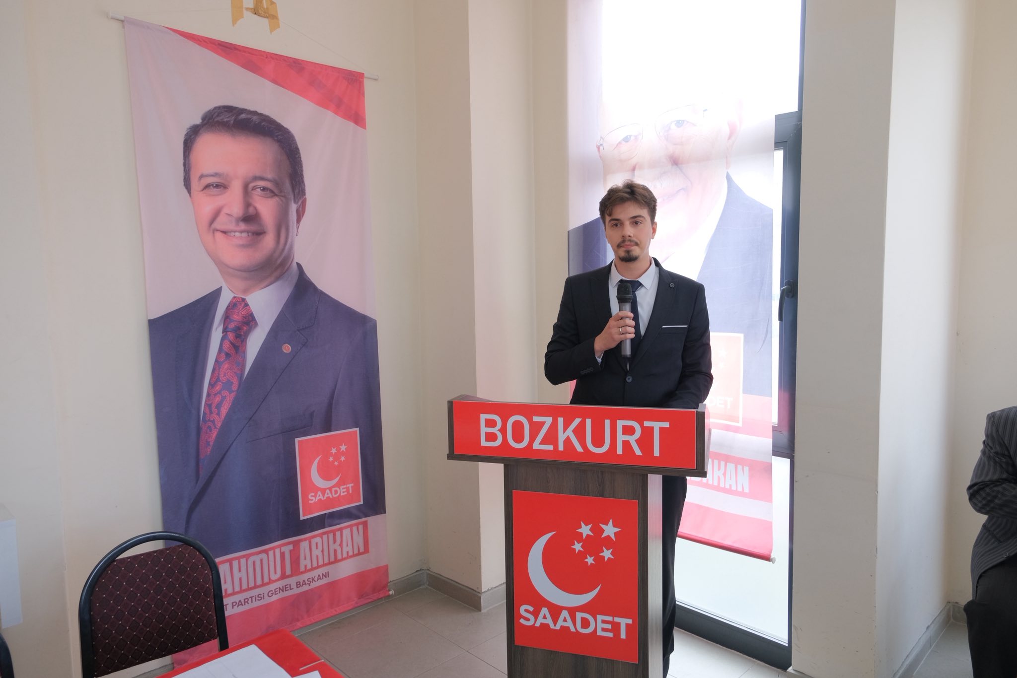 Saadet Partisi Bozkurt Ilçe Başkanı Çukurkol Güven Tazeledi (1)