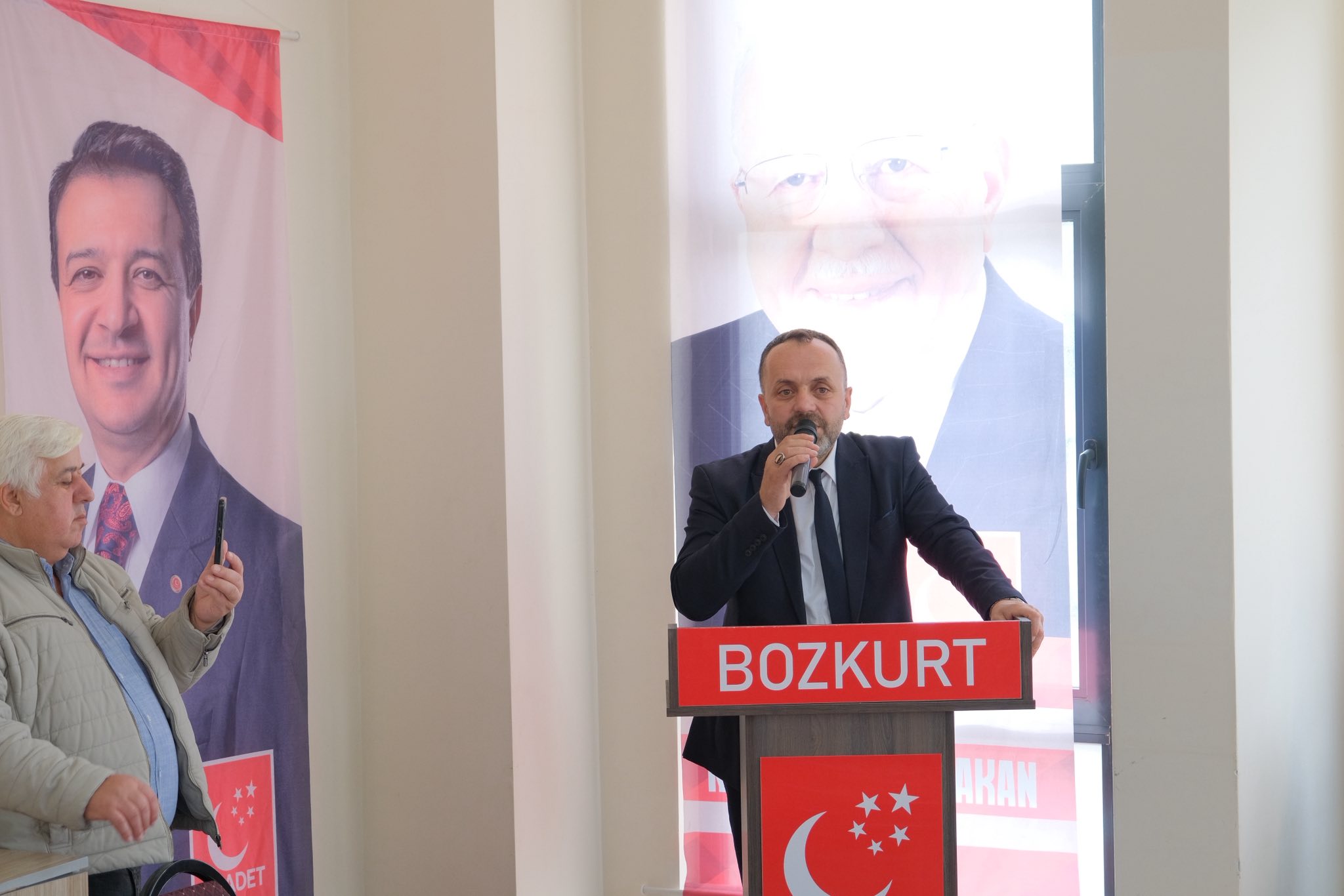 Saadet Partisi Bozkurt Ilçe Başkanı Çukurkol Güven Tazeledi (2)
