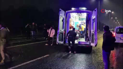 Tekirdag Kastamonu Plakalı Arac Ikiye Bolundu (4)