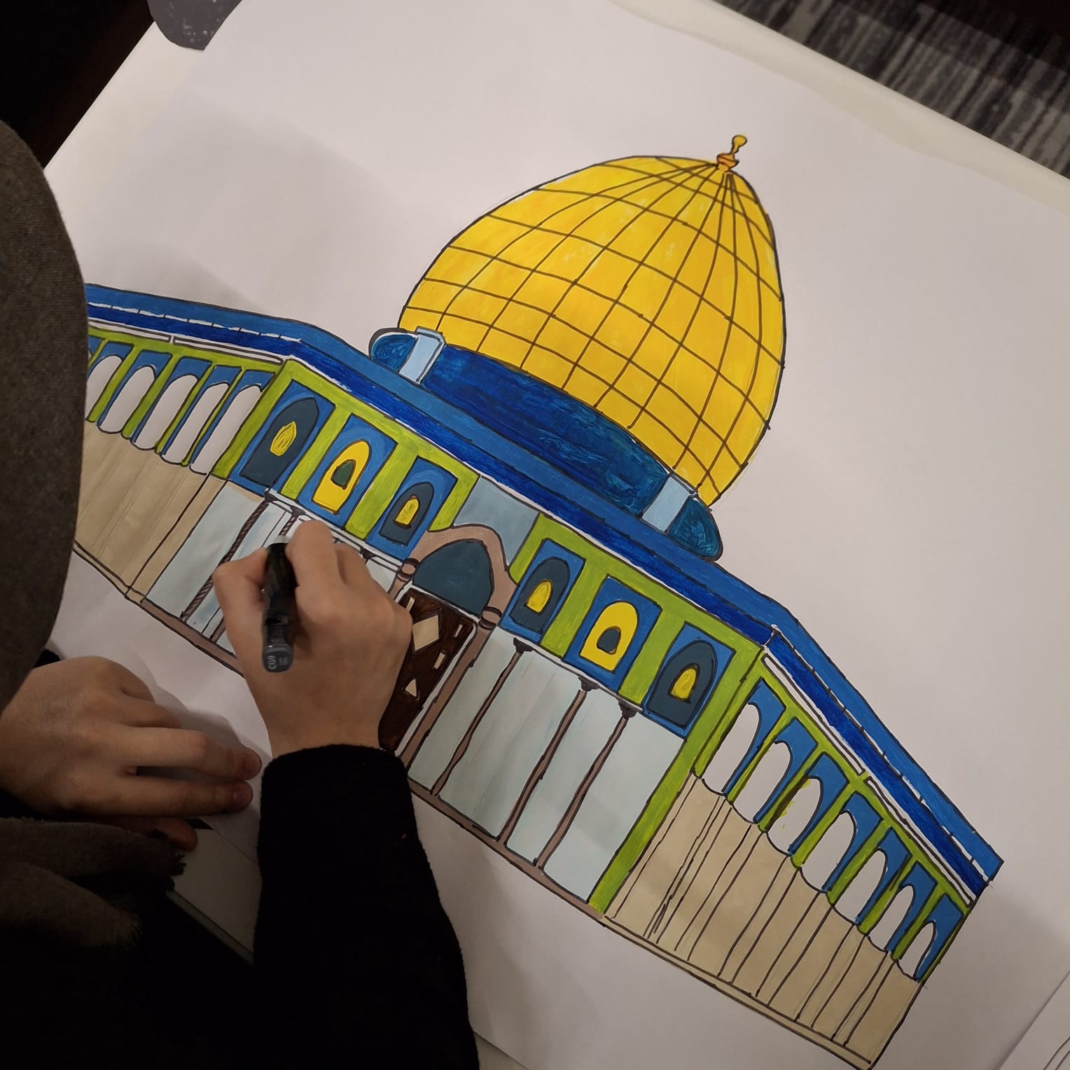 TDV Kastamonu Yurdu Öğrencilerinden Filistin’e Destek-1