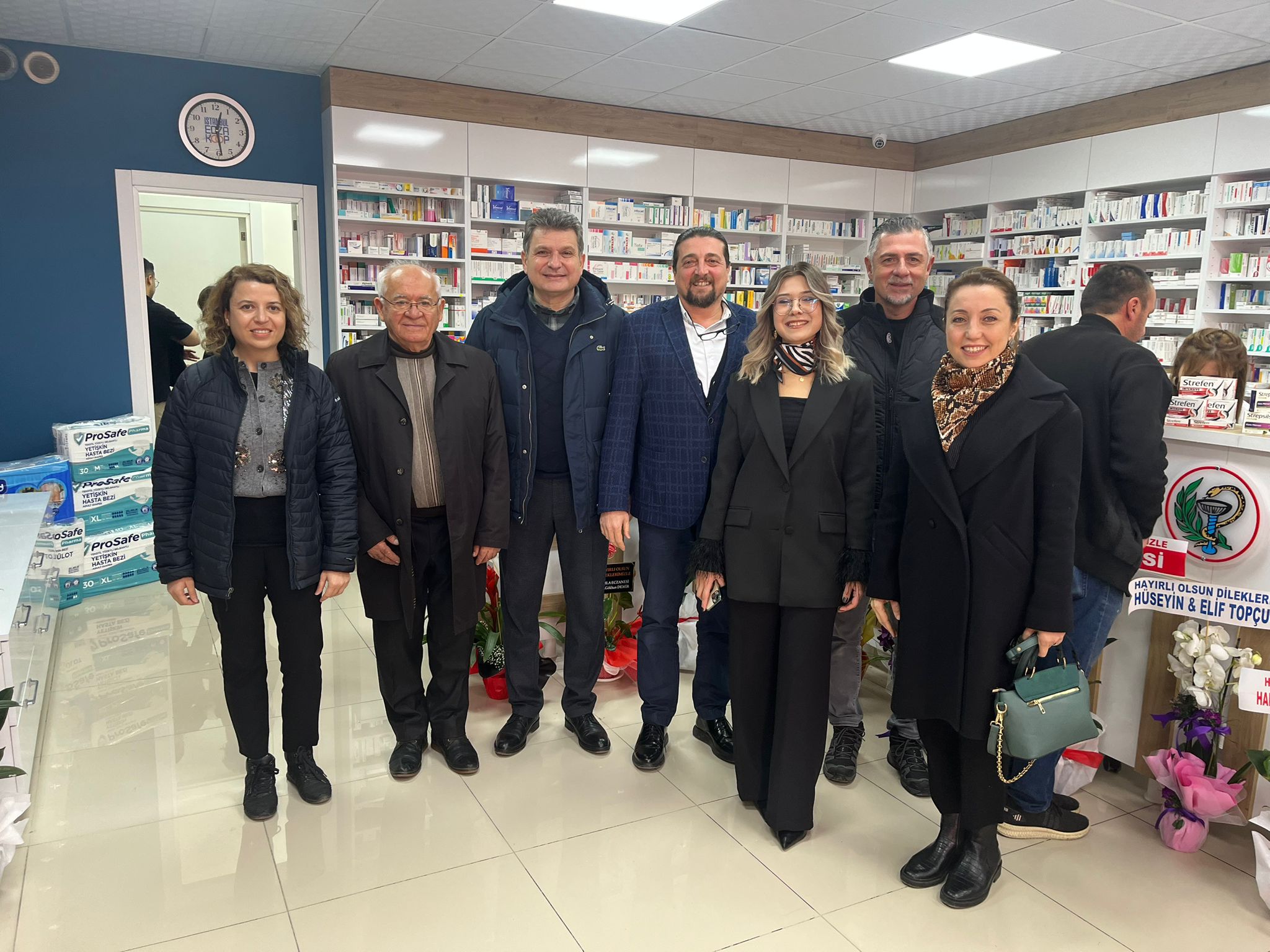 Eczacı Odası Yönetiminin Katılımıyla Seydiler Eczanesi Açıldı