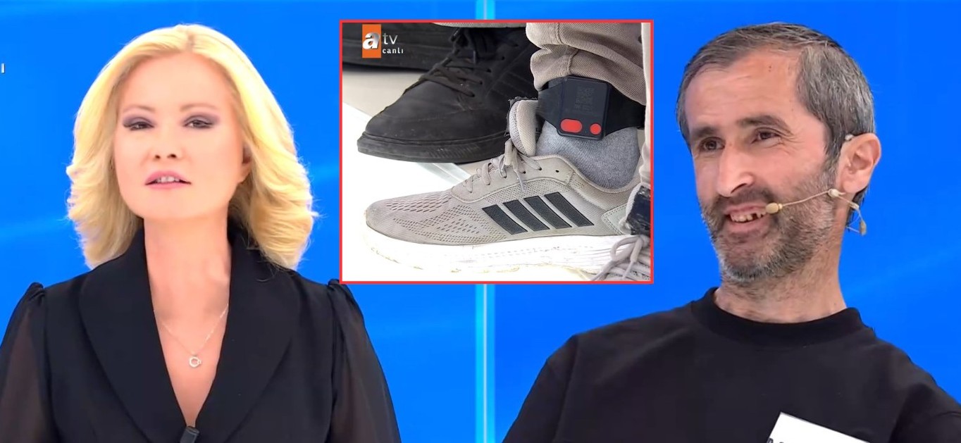 Eski Enişte Canlı Yayına Elektronik Kelepçe Ile Çıktı