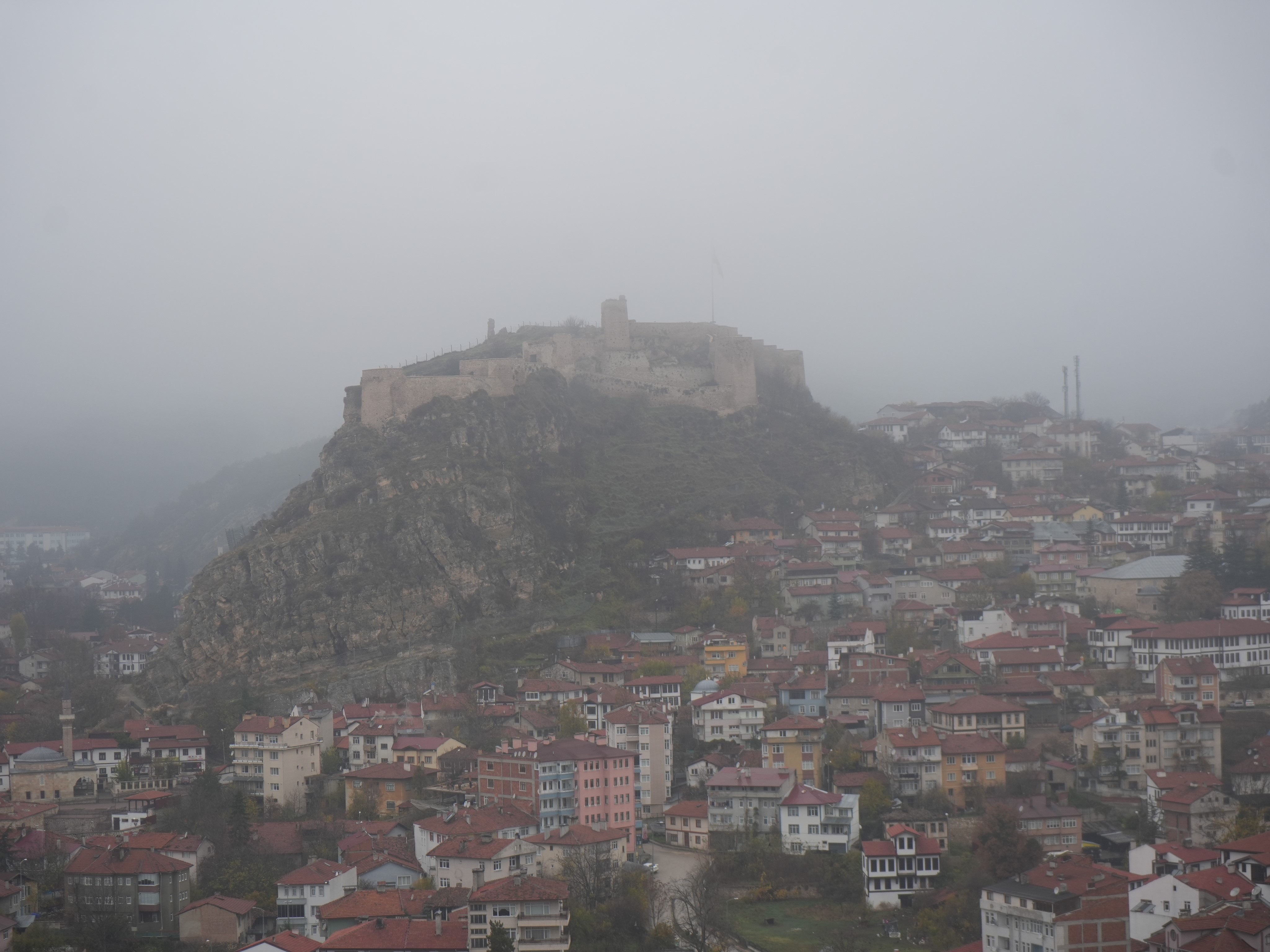 Kastamonu'da Görüş Mesafesi 50 Metreye Kadar Düştü (1)