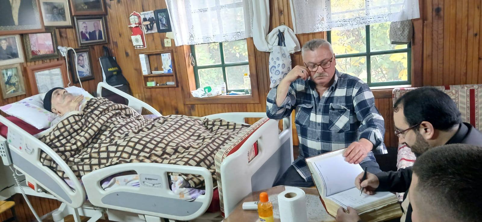 Müftüden Cide’nin “Pala Muhtarı”Na Anlamlı Ziyaret (1)