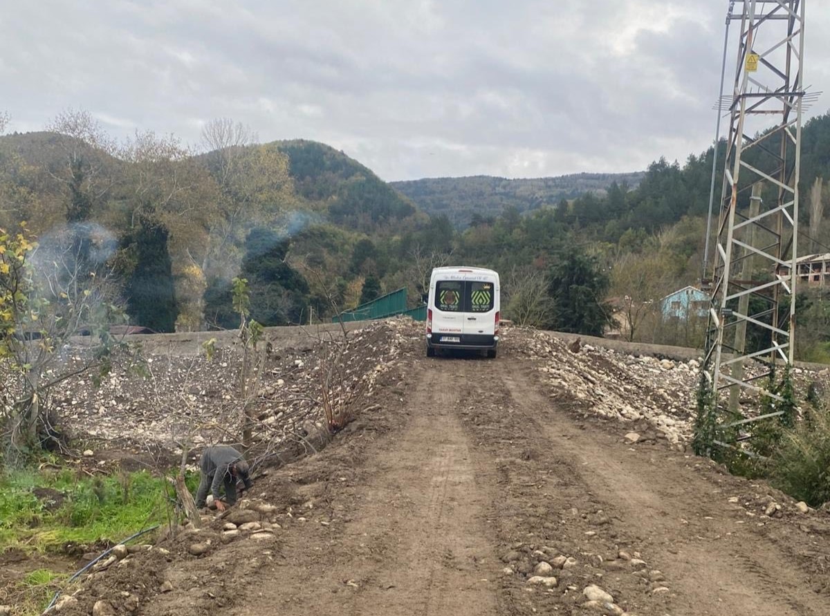Cide Gündoğan Köyü Köprüsü Ulaşıma Açıldı (2)