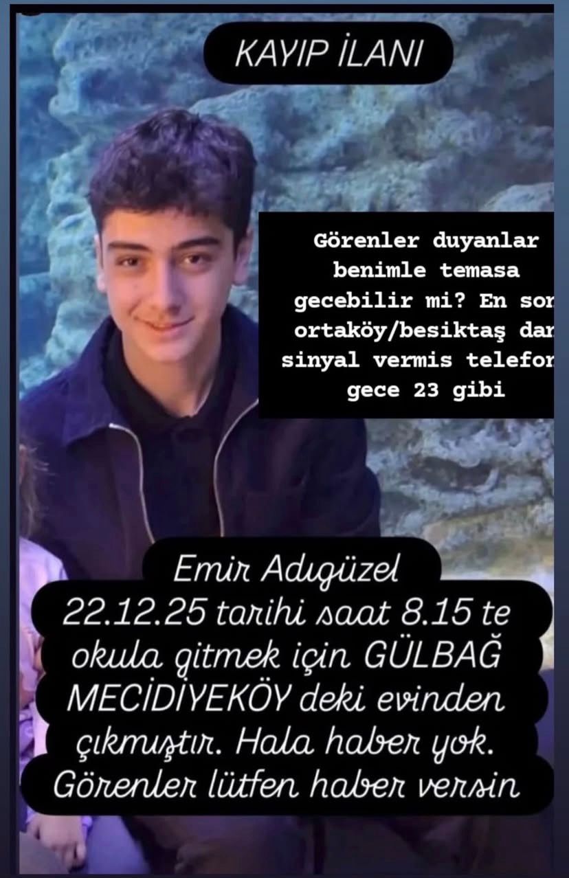 Cideli Genc Kayboldu