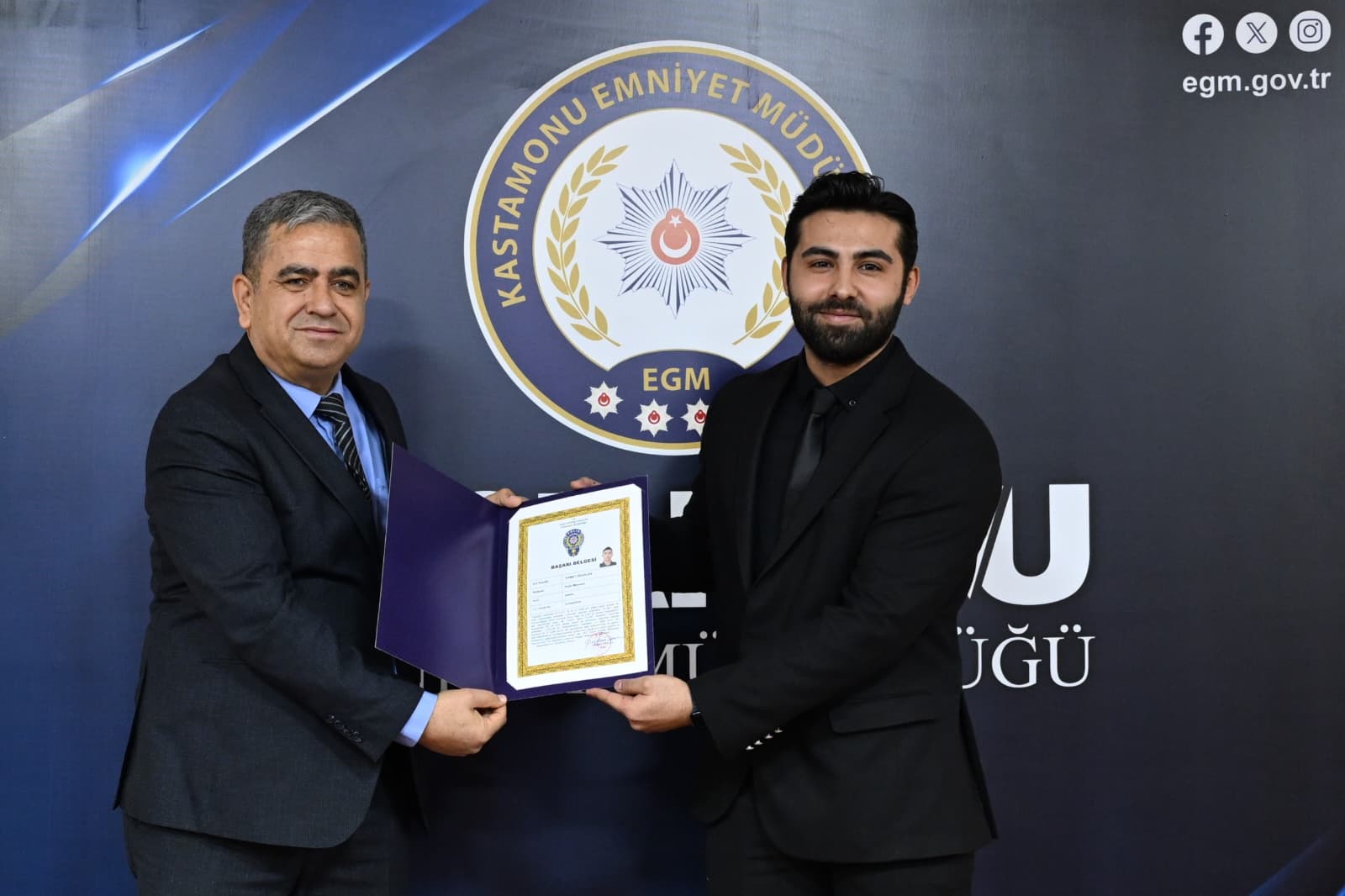 Kastamonu İl Emniyeti’nde Ödül Töreni (3)