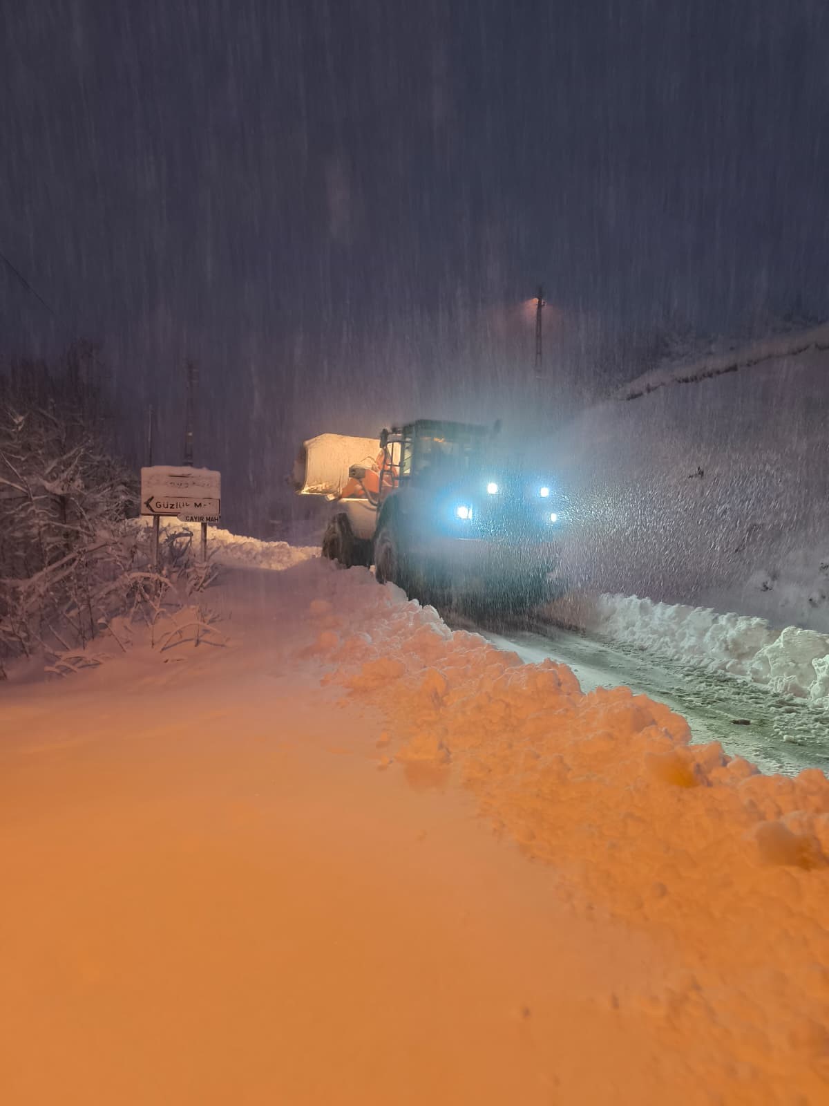 Kastamonu’da 274 Köy Yolu Ulaşıma Kapandı (3)