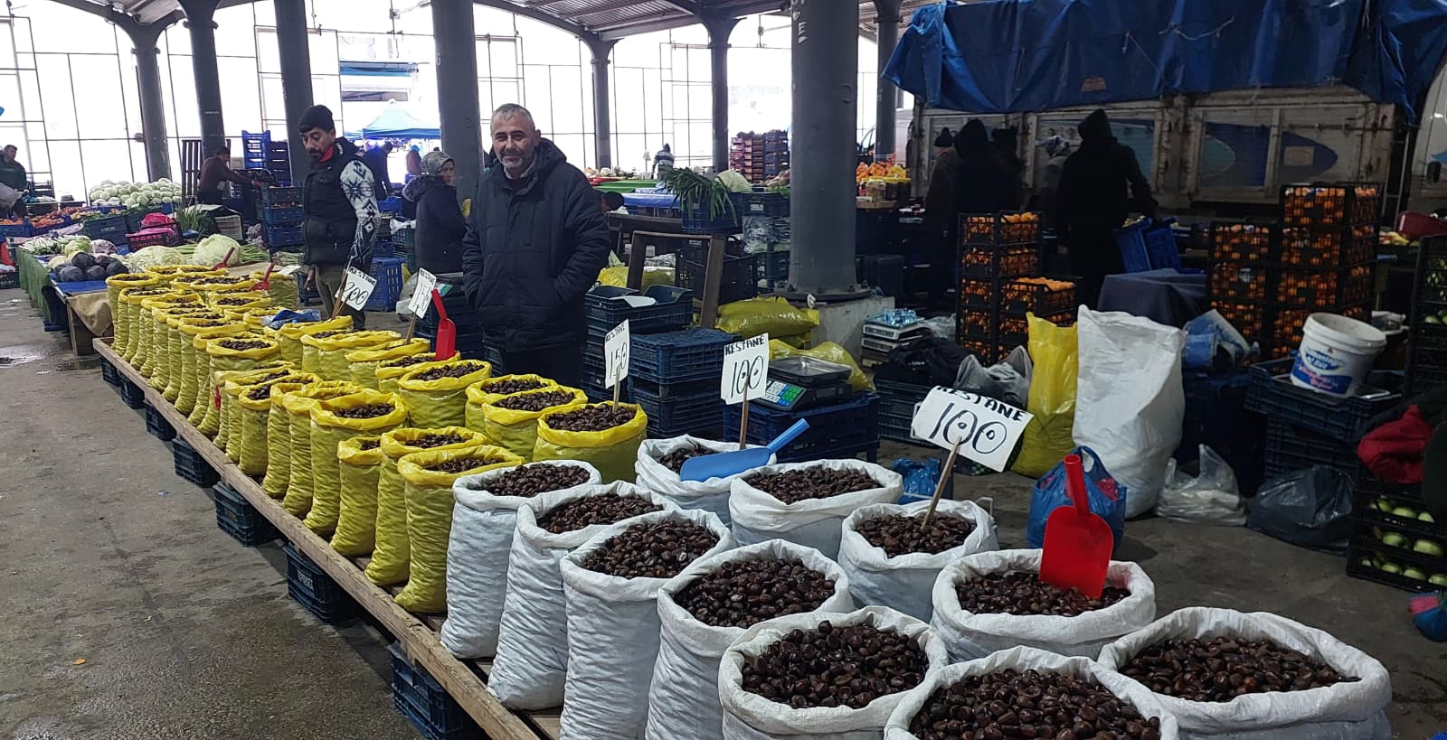 Kastamonu'da Kestane Az Olunca Fiyatı Uçtu (2)