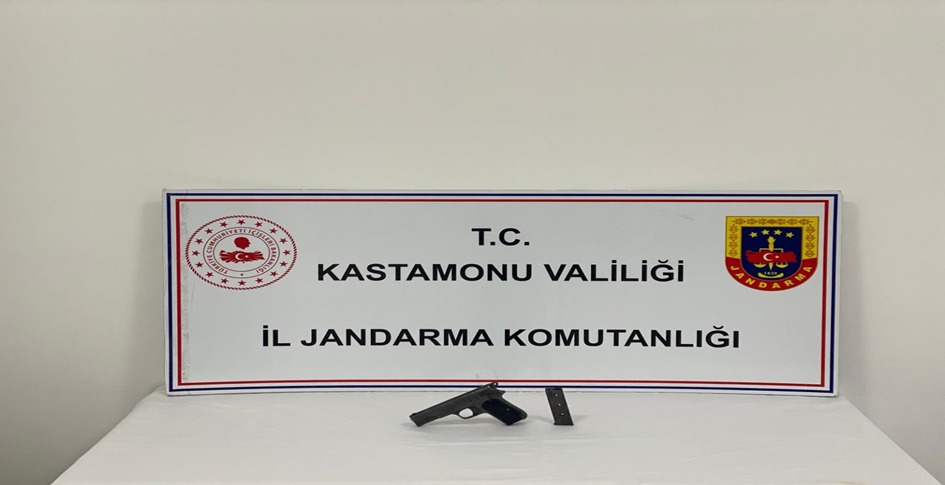 Kastamonu’da Silah Operasyonu 2 Gözaltı (2)