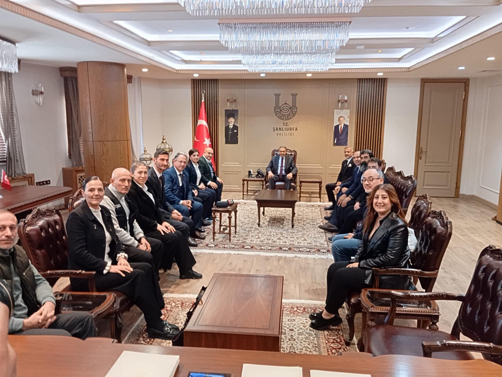 Ti̇gad Heyetinden Şanlıurfa Valisi Şıldak’a Ziyaret (3)