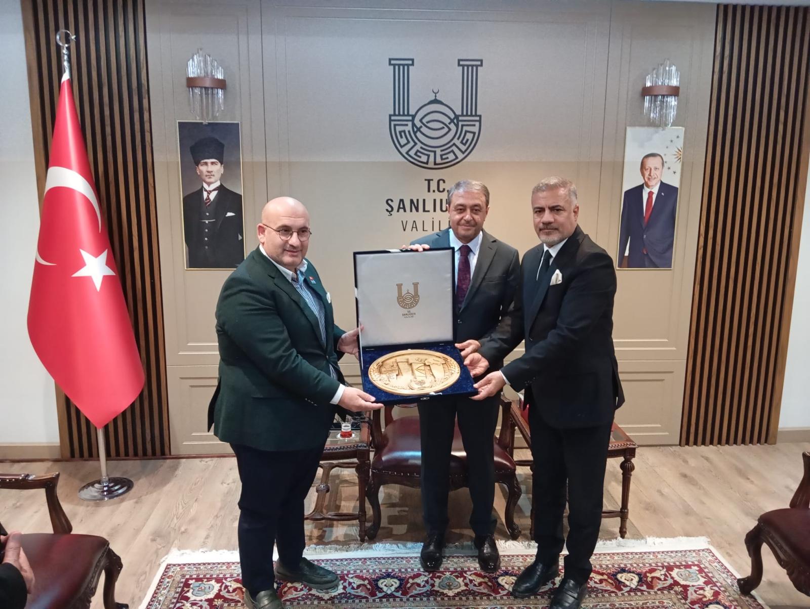 Ti̇gad Heyetinden Şanlıurfa Valisi Şıldak’a Ziyaret (4)