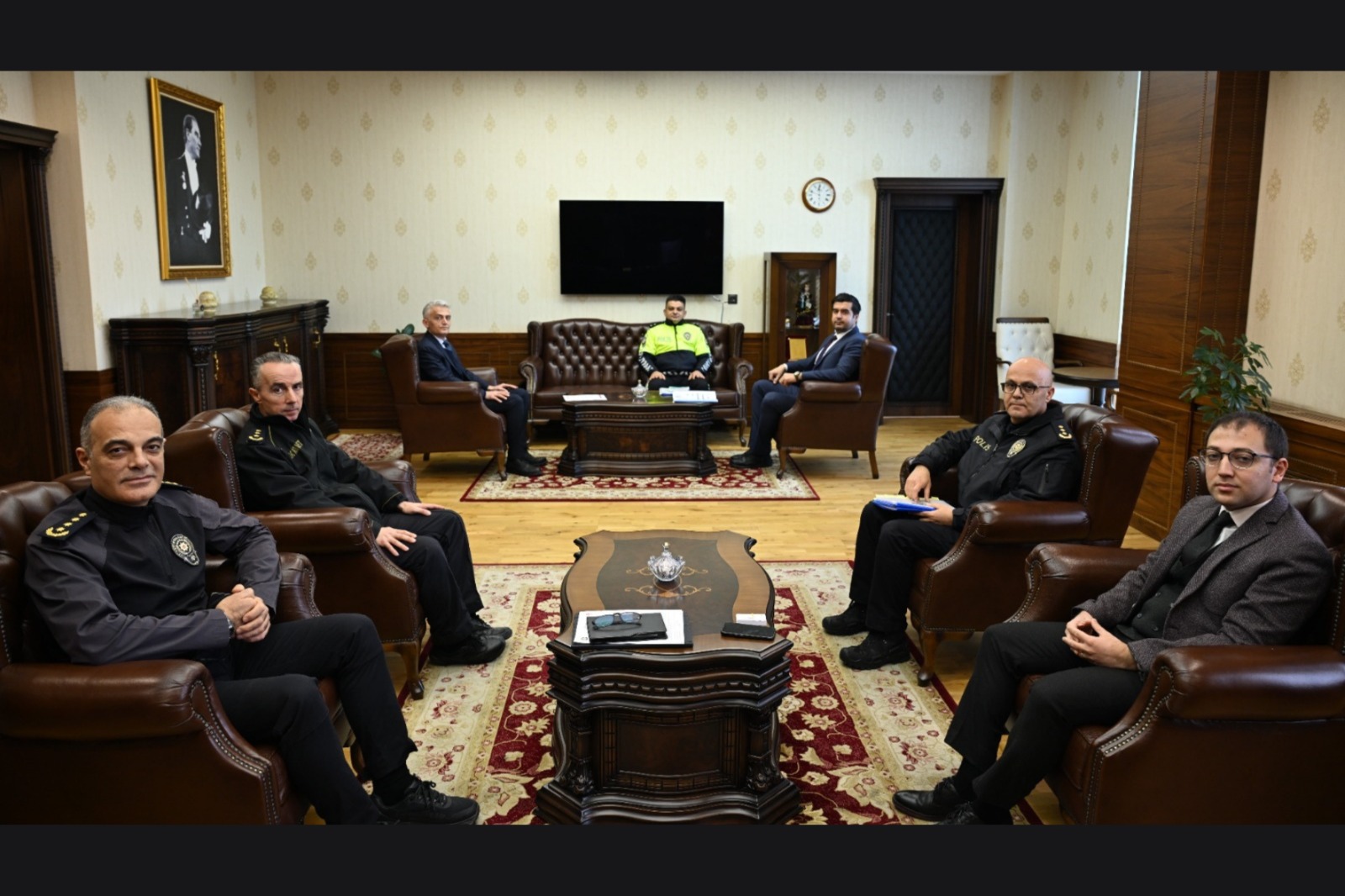 Tosya’da Asayiş Ve Trafik Masaya Yatırıldı (2)