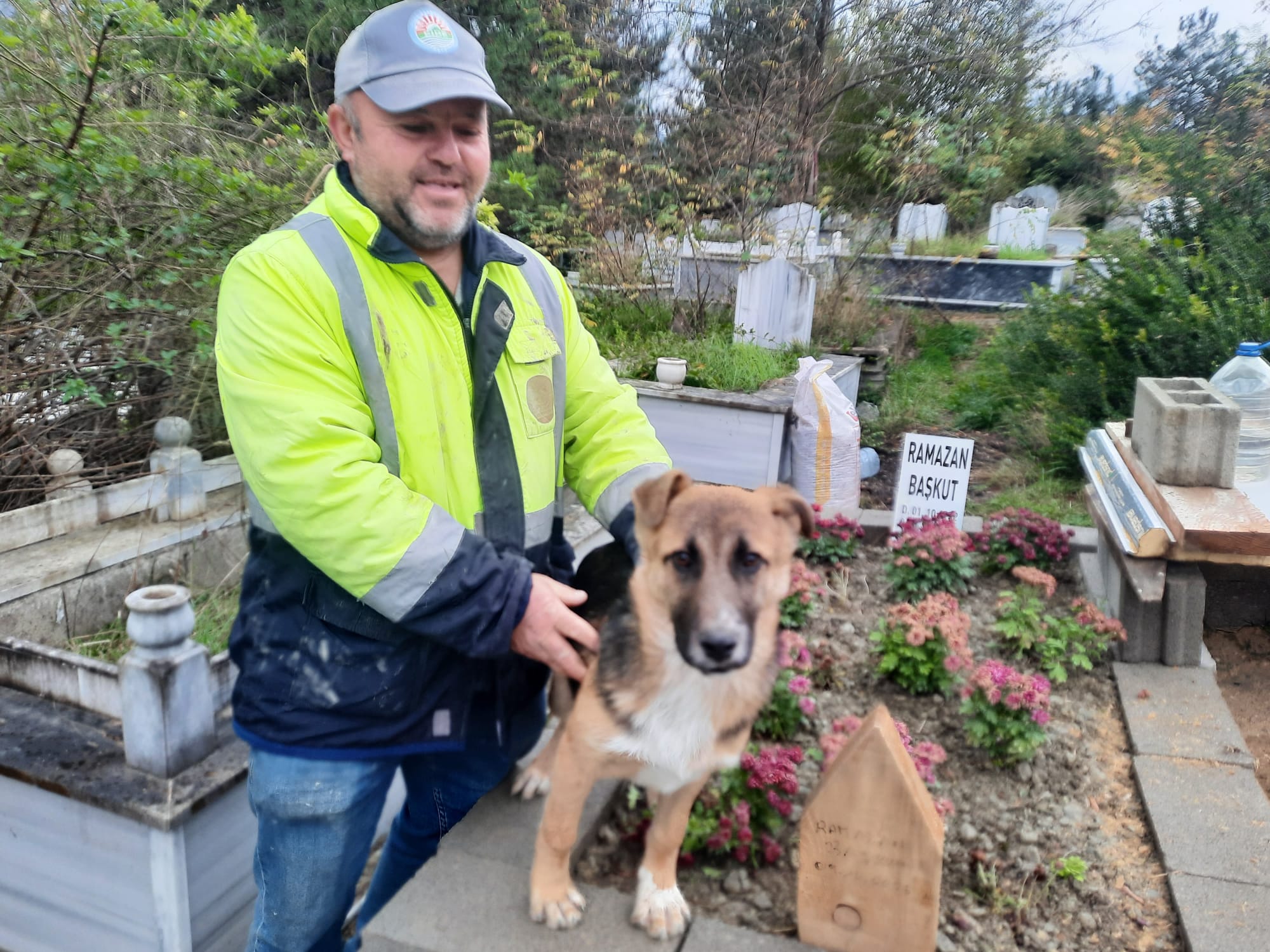 Vefat Eden Sahibinin Mezarından 48 Gündür Ayrılmıyor (3)