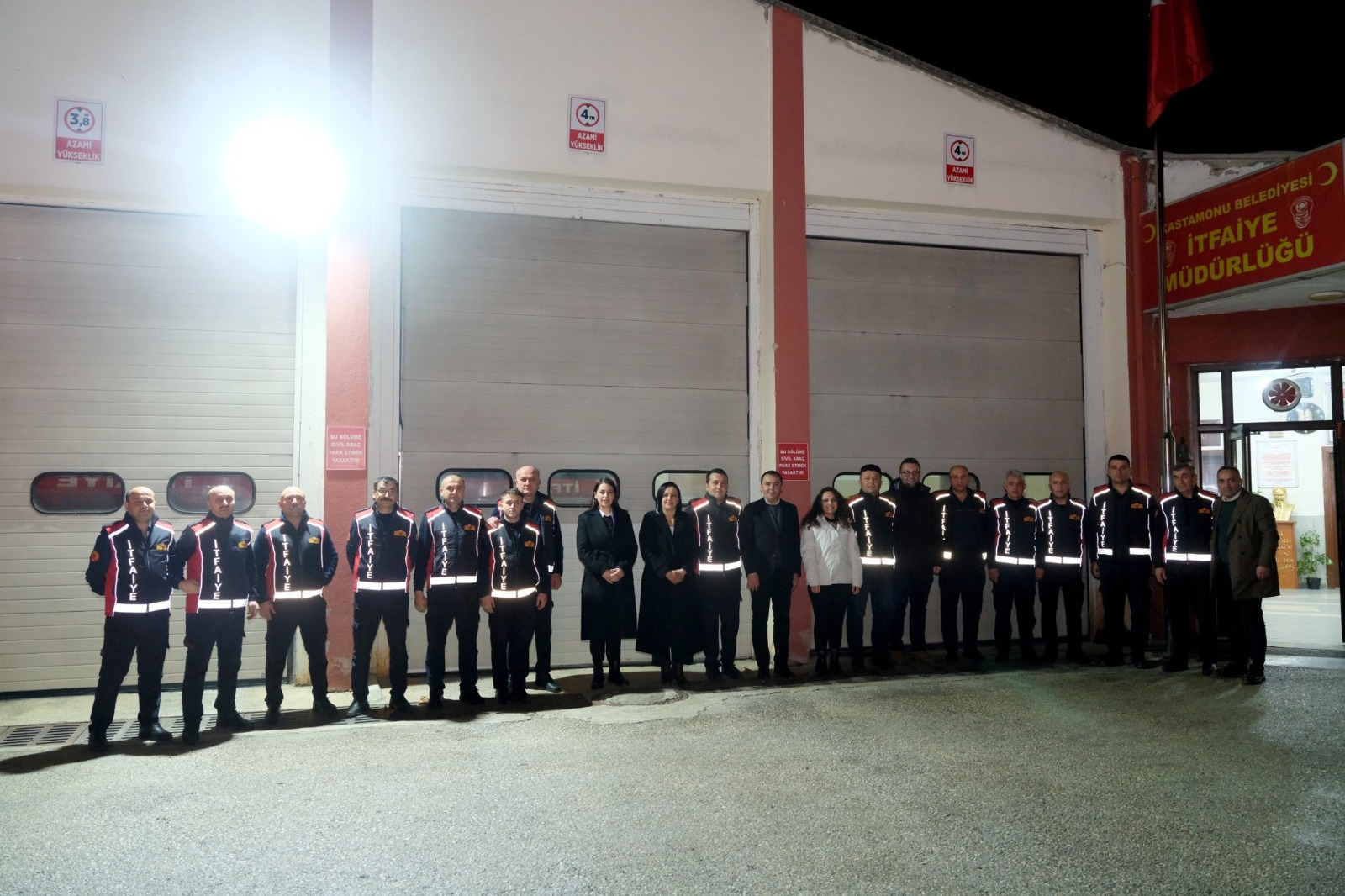 Başkan Baltacı’dan Yeni Yılın Son Saatlerinde Personele Ziyaret (2)