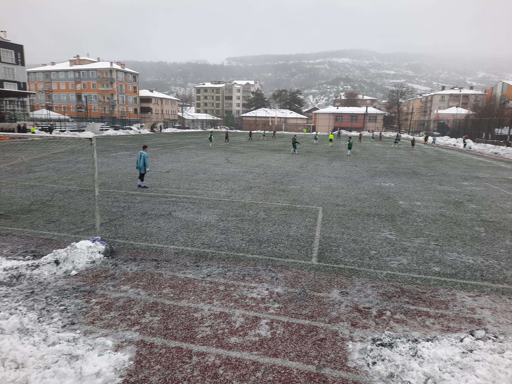 Cidespor Soğuk Ve Karlı Havada Farklı Kazandı (2)