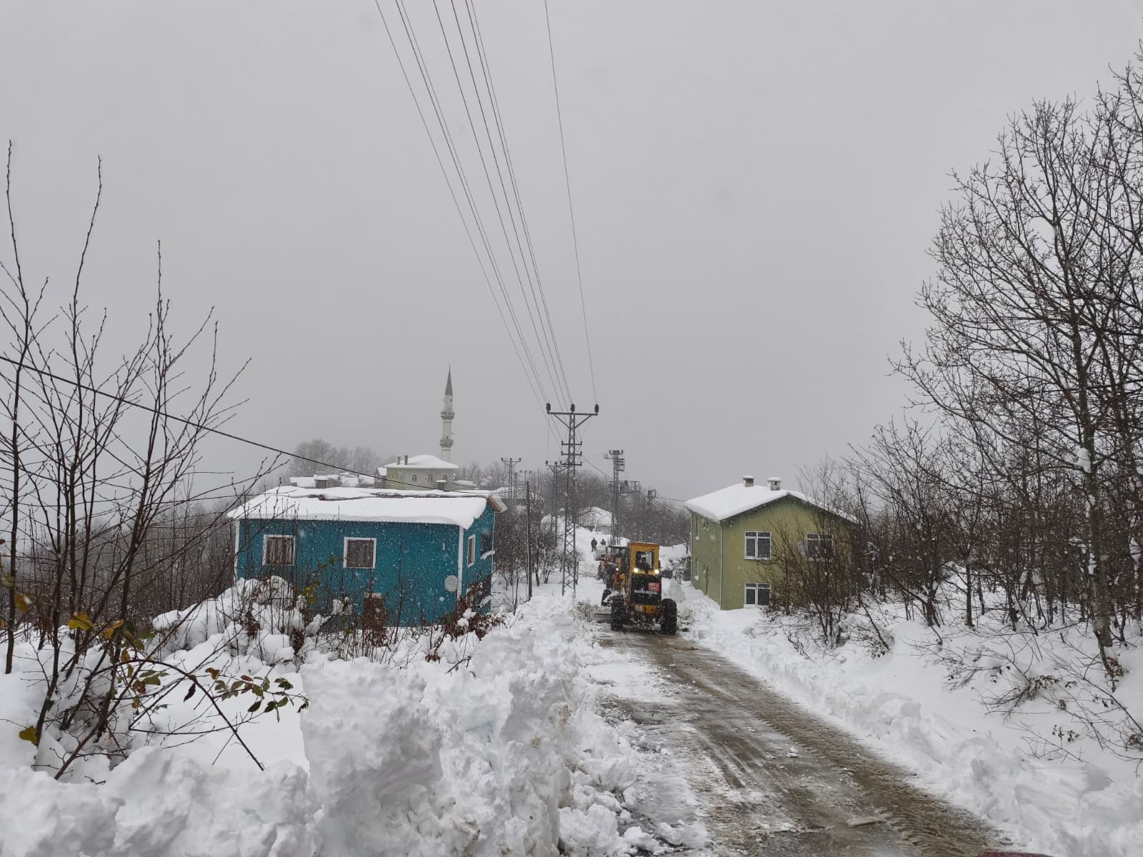Kar Savaşçılarından Yılbaşı Mesaisi (2)