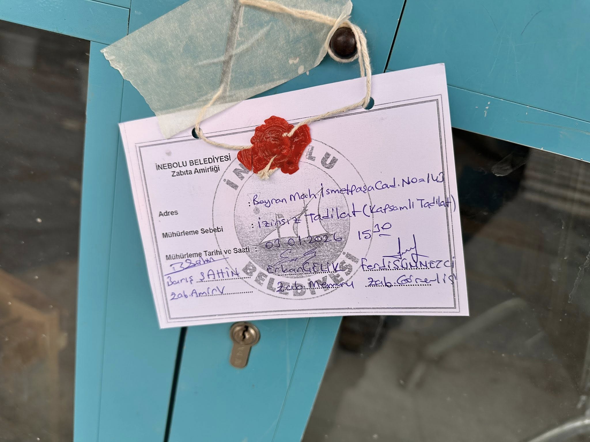 Kastamonu’da Bir Zincir Market Mühürlendi-1