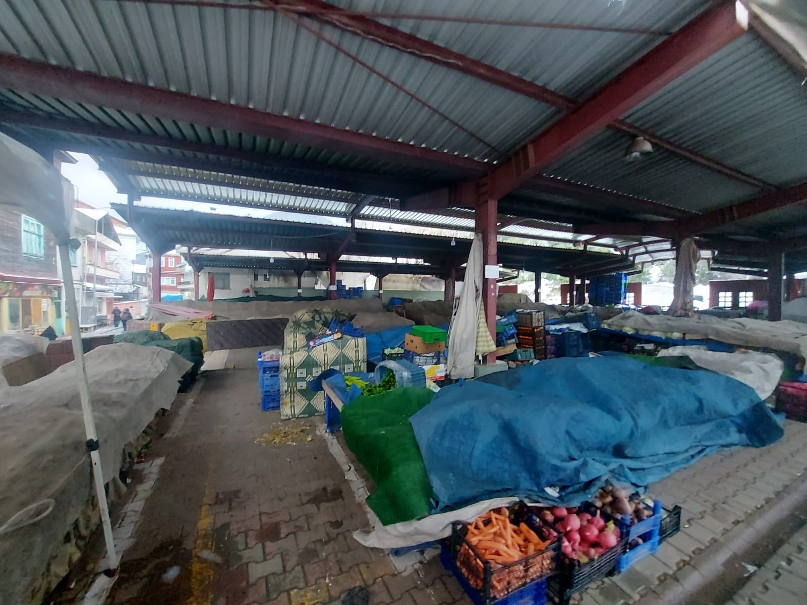 Kastamonu’da Soğuk Pazarları Vurdu! (4)