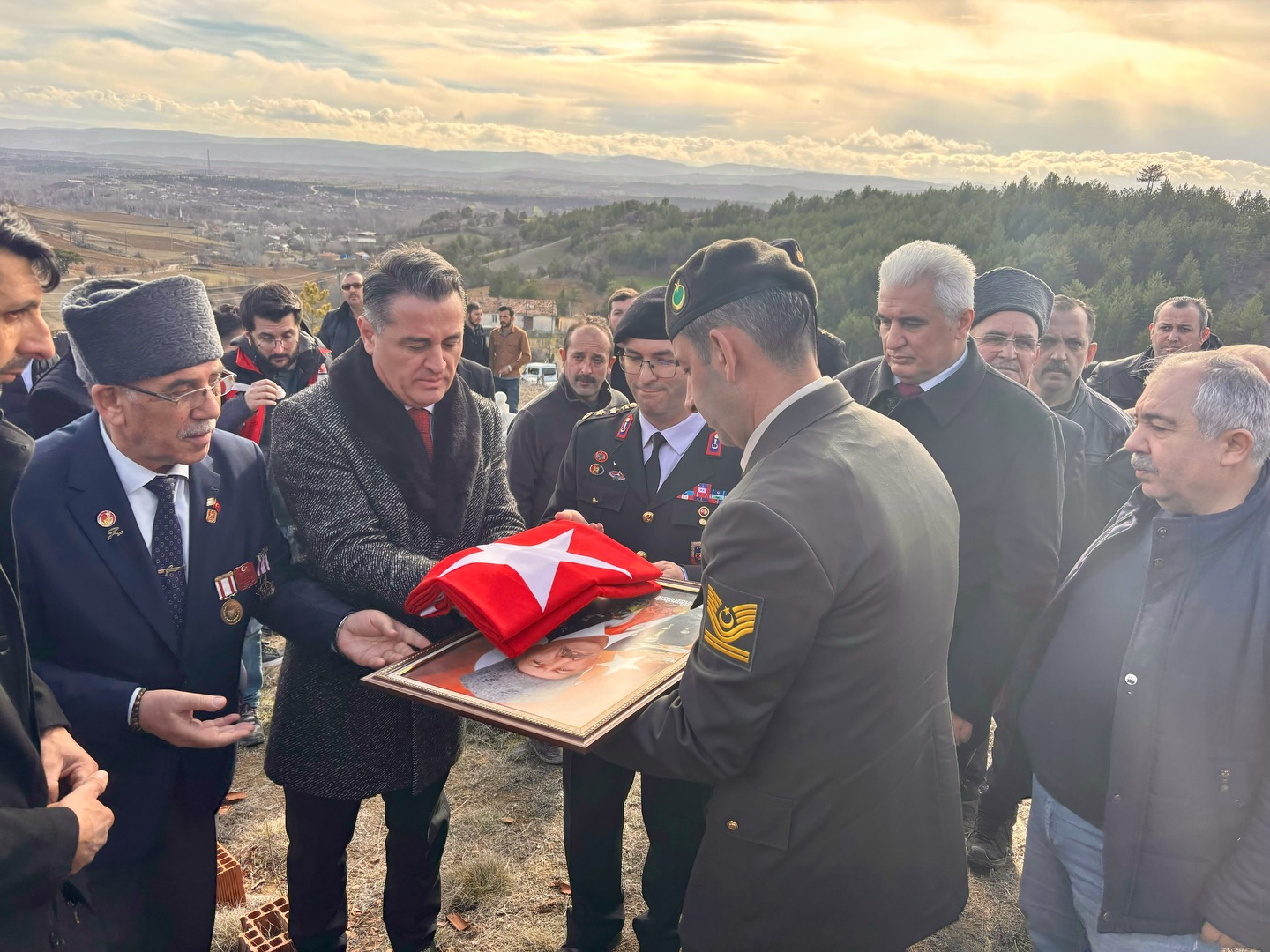 Kıbrıs Gazisi Son Yolculuğuna Uğurlandı! (3)