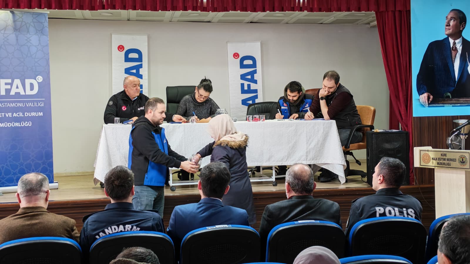 Küre’de 19 Afet Konutunun Noter Kurası Çekildi (1)