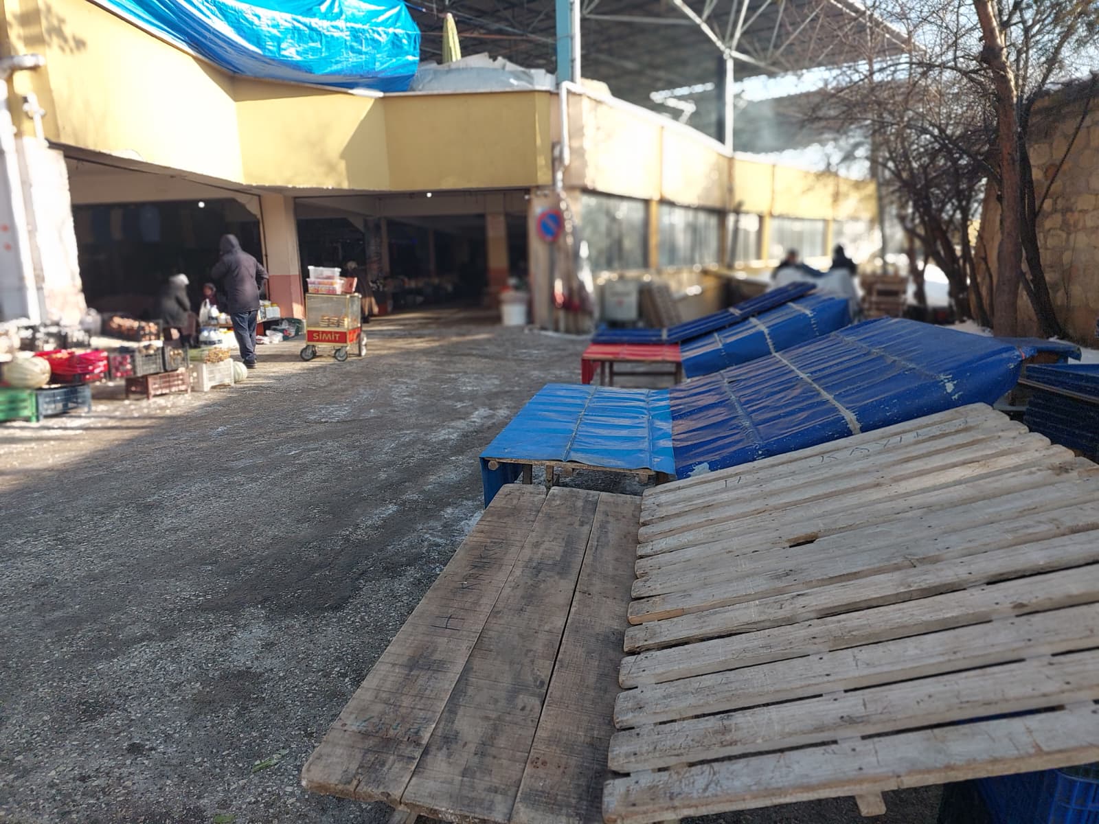 Pazarlar Boş Kaldı! Dondurucu Soğuk Kastamonu Esnafını Vurdu (2)