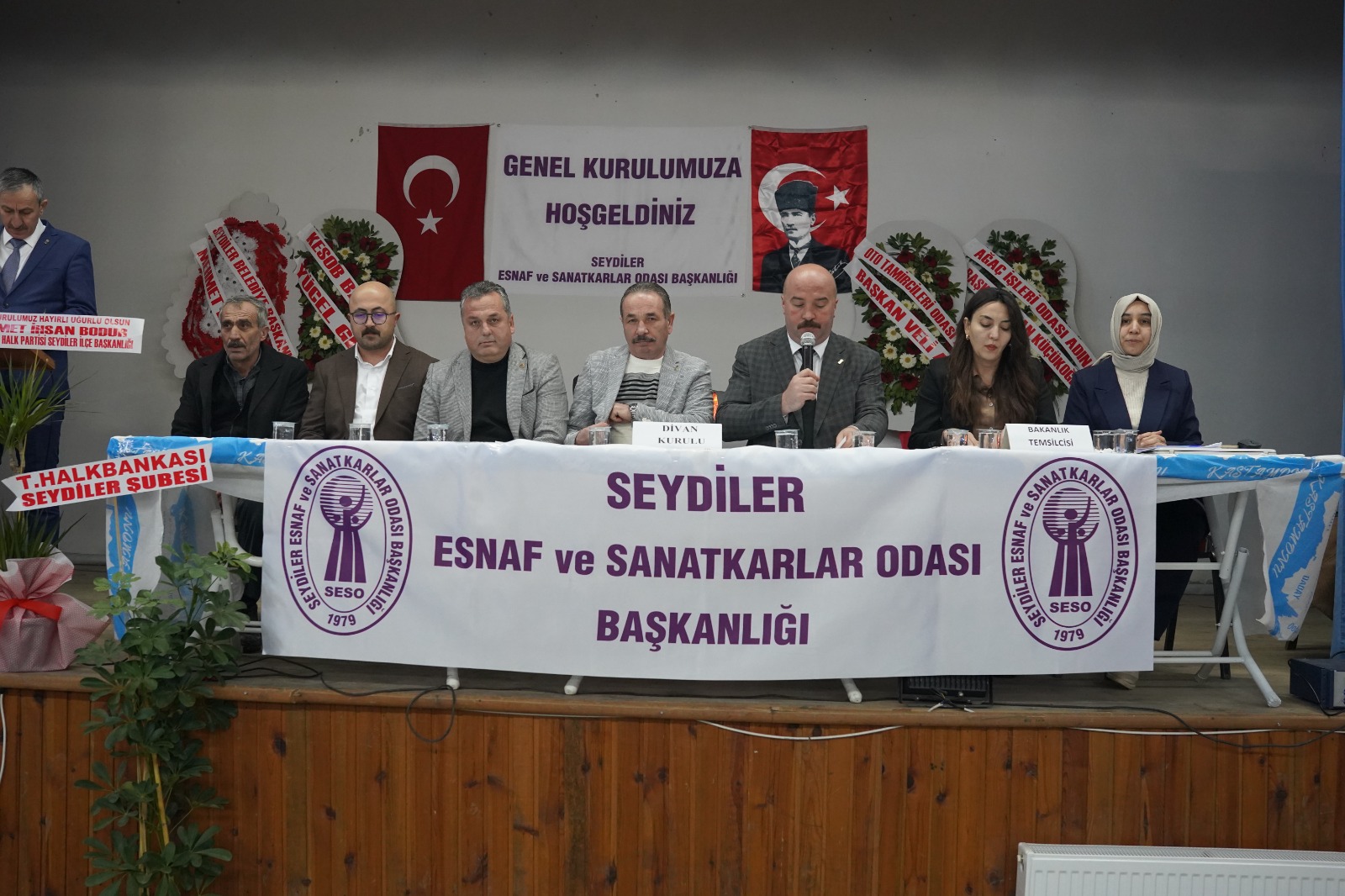 Seydiler Esnaf Odası Başkanı Çalkaya Güven Tazeledi (1)