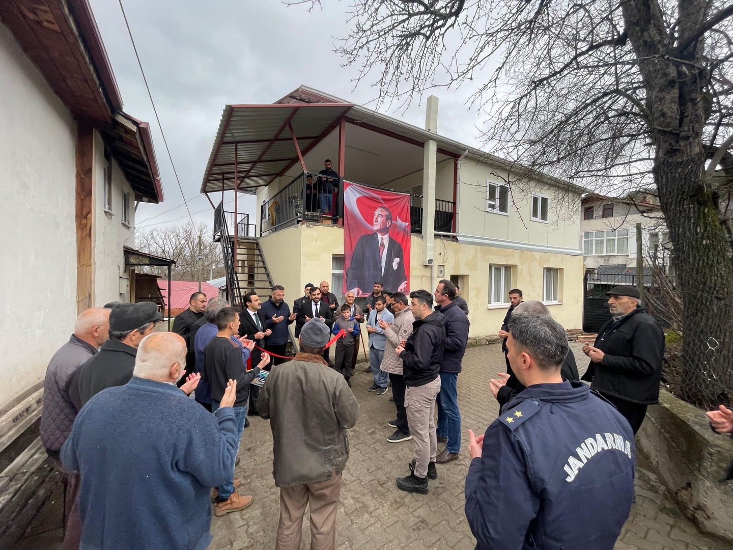 Araç Tadilatı Tamamlanan Köy Camii Açıldı (2)