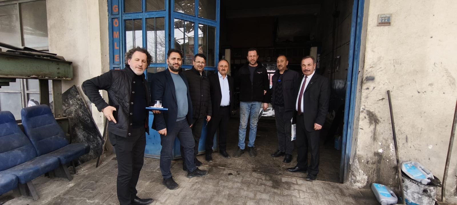 Başkan Acar’ın Esnaf Ziyaretleri Sürüyor (1)