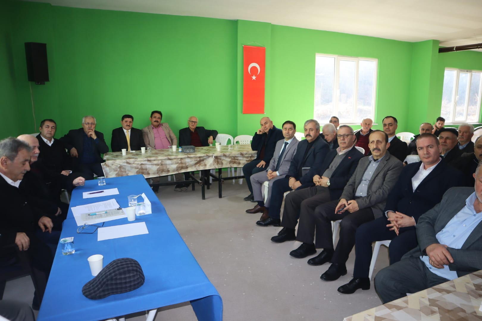 Çukurçal Derneği'nde Mevlüt Çelik Güven Tazeledi (1)