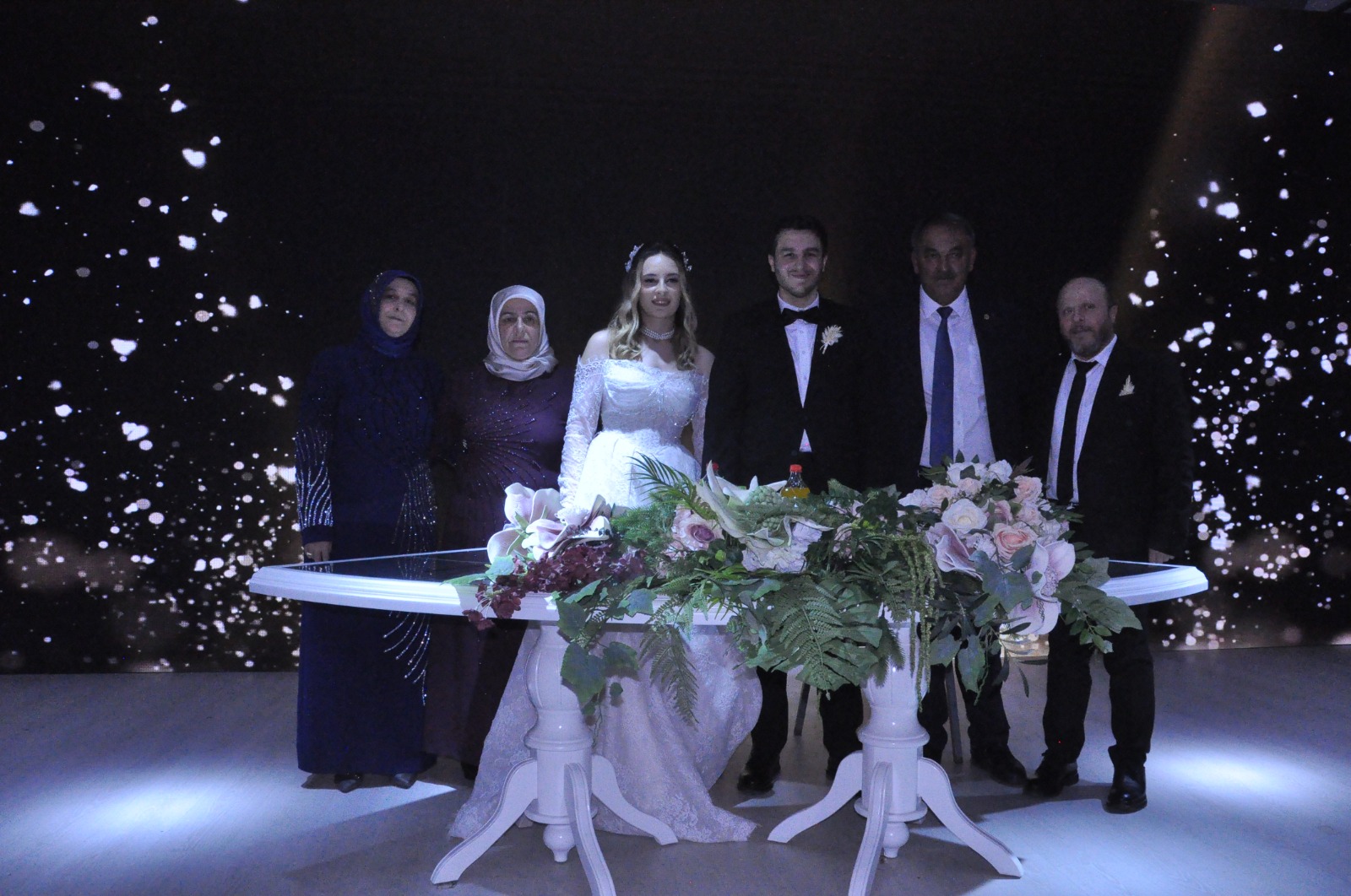 Demir Ve Nazlı Ailelerinin Mutlu Günü Merve Ve Burak Çifti Evlendi (1)