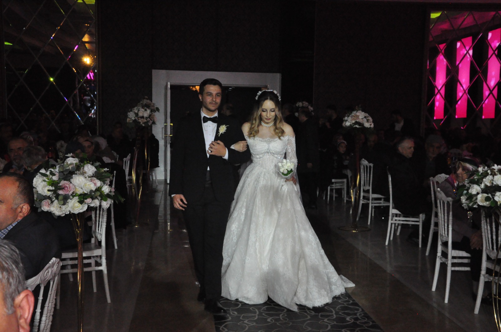 Demir Ve Nazlı Ailelerinin Mutlu Günü Merve Ve Burak Çifti Evlendi (2)