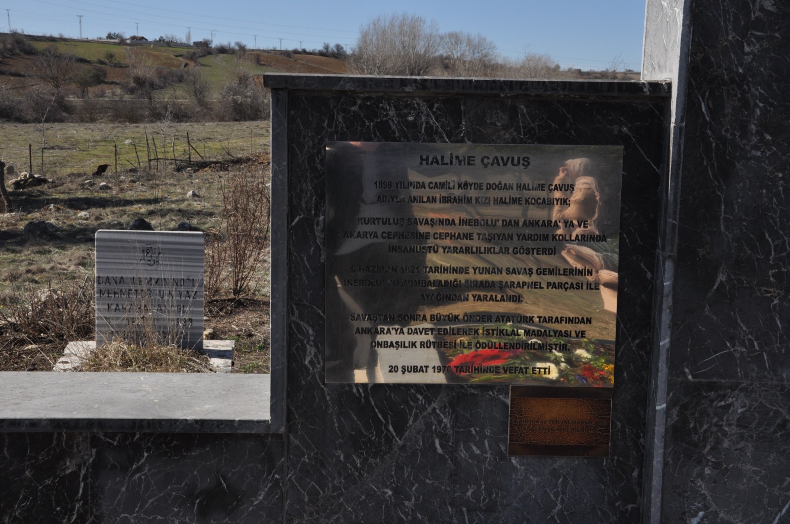 Halime Cavus Kabri Basında Anıldı (1)