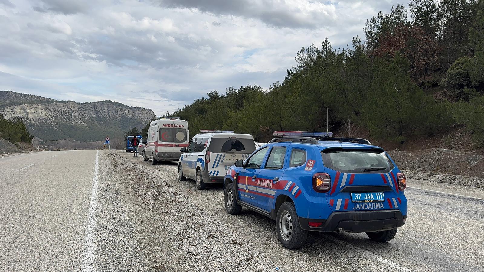 Kastamonu'da Feci Kaza Eski Belediye Başkanı Yaralandı (1)