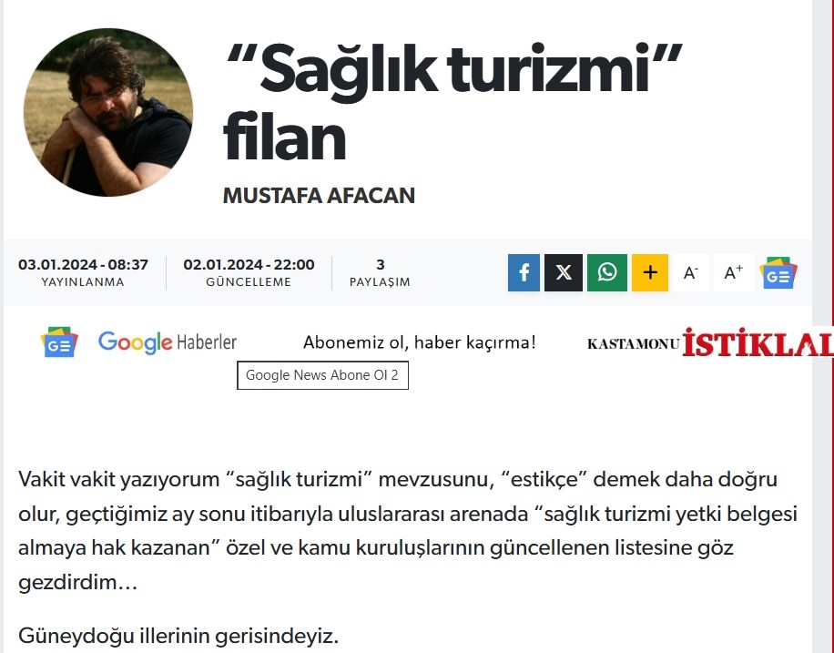 Mustafa Afacan 19 Şubat Köşe Yazısı (1)